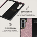 Hot Cocoa - Spotted Samsung Galaxy Z Fold 6 Case 6