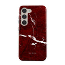 Iconic Red Ruby - Marble Samsung Galaxy S23 Plus Case 5