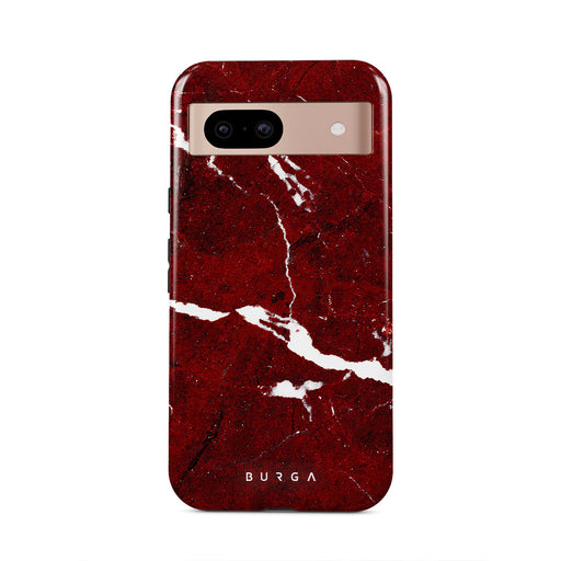 Iconic Red Ruby - Marble Google Pixel 8a Case 1