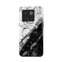 Fatal Contradiction - Black & White Marble OnePlus Ace Pro Case 1