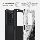 Fatal Contradiction - Black & White Marble OnePlus Ace Pro Case 2