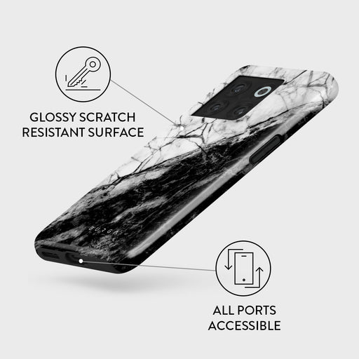 Fatal Contradiction - Black & White Marble OnePlus Ace Pro Case 3