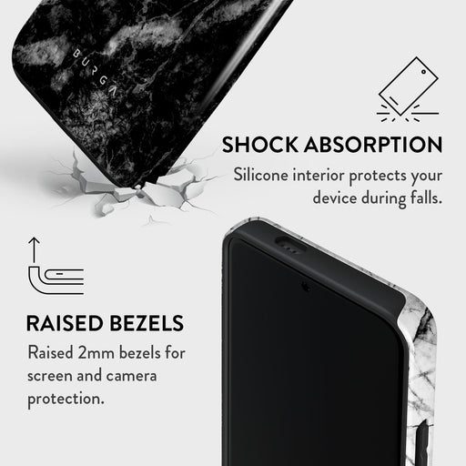 Fatal Contradiction - Black & White Marble Xiaomi 14 Case 4