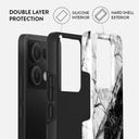Fatal Contradiction - Black & White Marble Xiaomi Redmi Note 13 Pro 5G Case 2