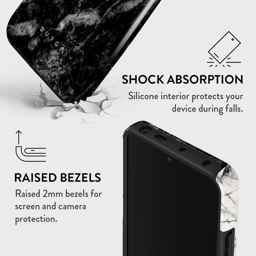 Fatal Contradiction - Black & White Marble Xiaomi Redmi Note 13 Pro 5G Case 4