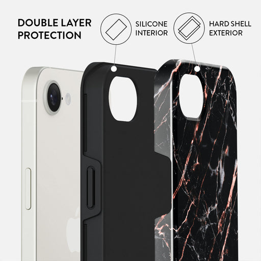 Rose Gold Marble - iPhone 16e Case 2