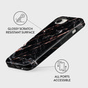 Rose Gold Marble - iPhone 16e Case 3