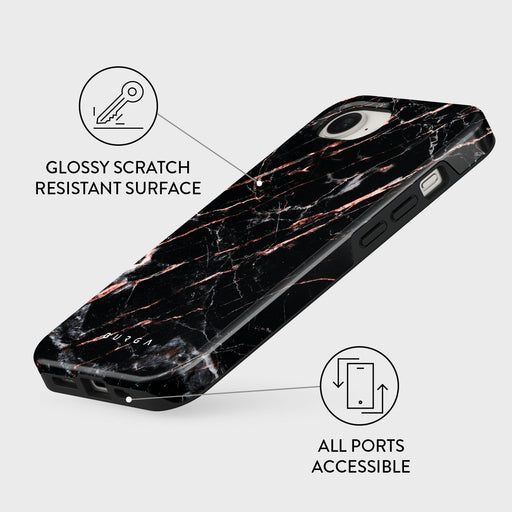 Rose Gold Marble - iPhone 16e Case 3