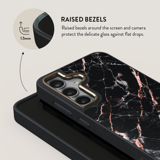 Rose Gold Marble - Samsung Galaxy S24 Plus Case 15
