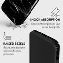 Noir Origin - Black Marble iPhone 15 Case 8