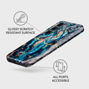 Mystic River - Blue Marble Samsung Galaxy S25 Plus Case 3