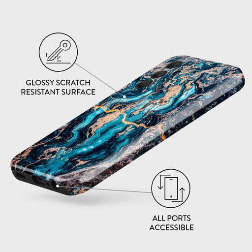Mystic River - Blue Marble Samsung Galaxy A15 4G / 5G Case 3