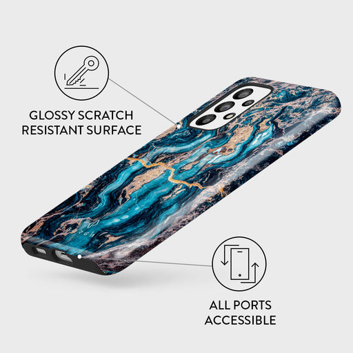 Mystic River - Blue Marble Samsung Galaxy A23 4G / 5G Case 3
