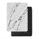 Satin White - Marble Kindle Paperwhite (11th Gen) Case 1