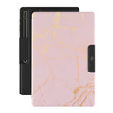 Peachy Gold - Pink Marble Samsung Galaxy Tab S10 Ultra Case 1
