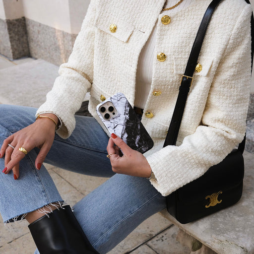 Fatal Contradiction - Black & White Marble Xiaomi 14 Case 6