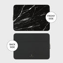 Noir Origin - Black Marble Laptop Sleeve 5