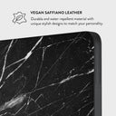 Noir Origin - Black Marble Laptop Sleeve 6