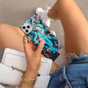 Mystic River - Blue Marble Samsung Galaxy S25 Plus Case 7