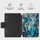 Mystic River - Blue Marble Samsung Galaxy Tab S8/S7 Case 2