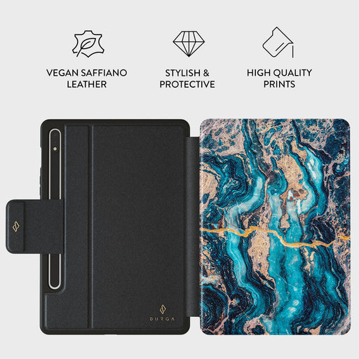 Mystic River - Blue Marble Samsung Galaxy Tab S8/S7 Case 2