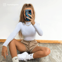 Mystic River - Blue Marble Samsung Galaxy S25 Plus Case 8