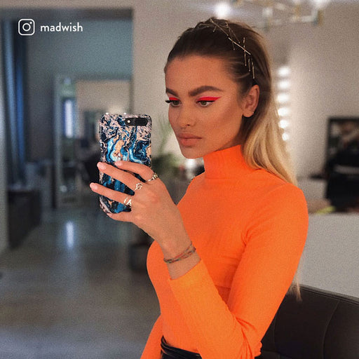 Mystic River - Blue Marble Samsung Galaxy S25 Plus Case 10