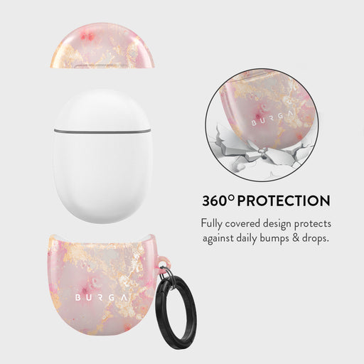 Golden Coral - Pink Google Pixel Buds Pro Case 2