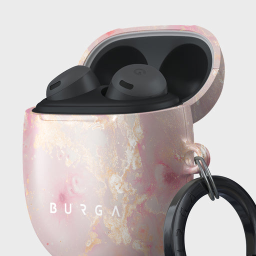 Golden Coral - Pink Google Pixel Buds Pro Case 5
