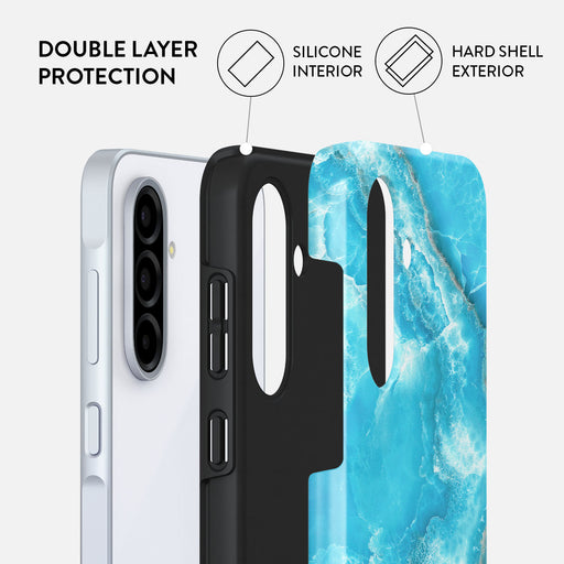 Ocean Waves - Blue Samsung Galaxy A36 5G Case 2