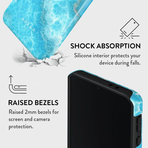 Ocean Waves - Blue Samsung Galaxy A36 5G Case 4