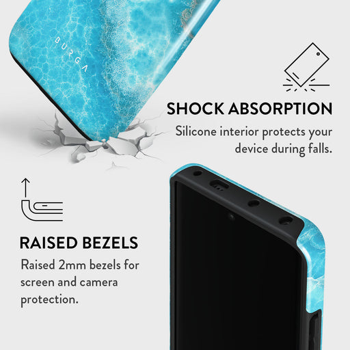 Ocean Waves - Blue Xiaomi Redmi Note 13 Pro+ 5G Case 4