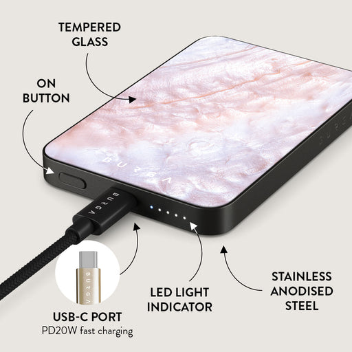 Mermaid Crown - Sea Shell Magnetic Power Bank 5