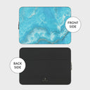 Ocean Waves - Blue Laptop Sleeve 5