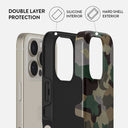 Tropical Green Camo - iPhone 16 Pro Case 2