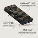 Tropical Green Camo - Samsung Galaxy Z Fold 5 Case 5