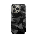 Night Black Camouflage - iPhone 16 Pro Max Case
