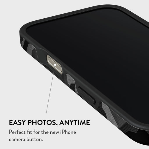 Night Black Camouflage - iPhone 16 Pro Max Case 5