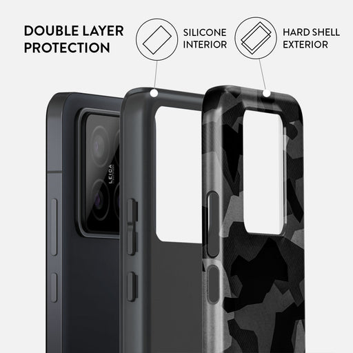 Night Black Camouflage - Xiaomi 14 Case 2