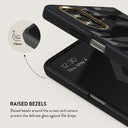 Night Black Camouflage - Samsung Galaxy Z Fold 5 Case 4