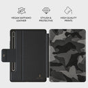 Night Black Camouflage - Samsung Galaxy Tab S10+ Case 2
