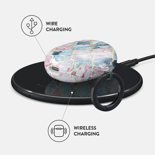 Pink Beach - Mosaic Google Pixel Buds Pro Case 3