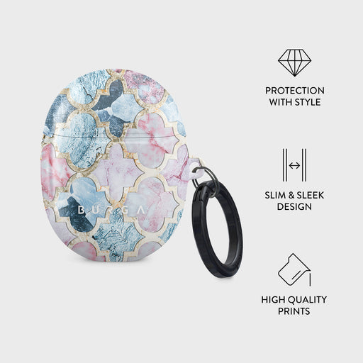 Pink Beach - Mosaic Google Pixel Buds Pro Case 4