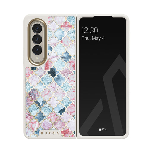 Pink Beach - Mosaic Samsung Galaxy Z Fold 4 Case 30