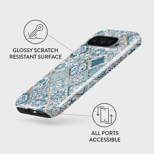 Tropical Oasis - Ornament Google Pixel 9 Pro Case 3
