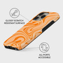 High Vibrations - Color Swirl iPhone 16 Pro Case 3