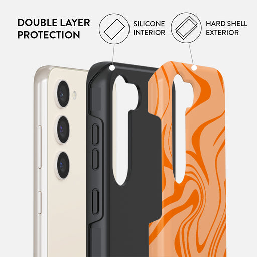 High Vibrations - Color Swirl Samsung Galaxy S23 Plus Case 6