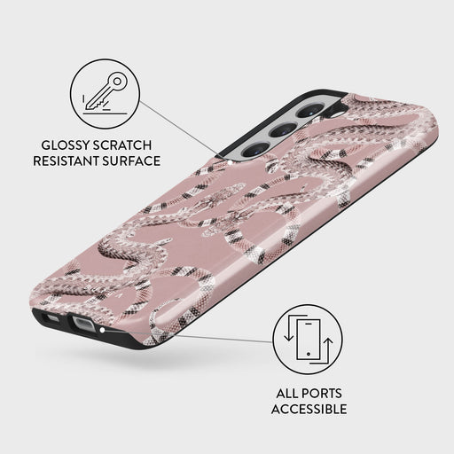 Poolside Glam - Snakes Samsung Galaxy S22 Case 7