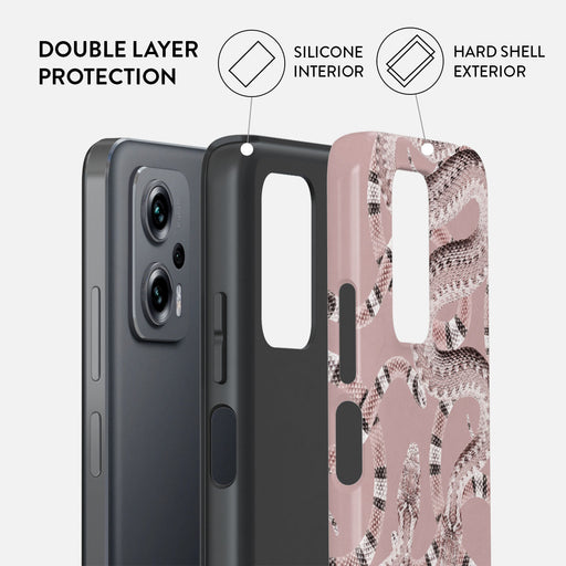 Poolside Glam - Snakes Xiaomi Redmi Note 11T Pro / 11T Pro+ Case 2
