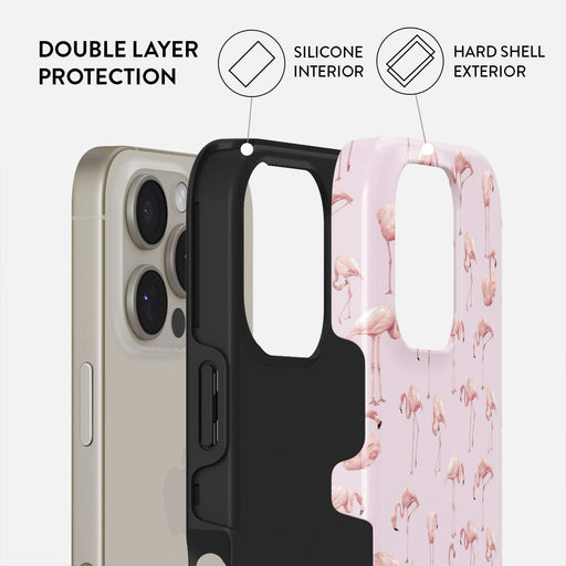 Nostalgic Pink - Flamingos iPhone 16 Pro Max Case 2
